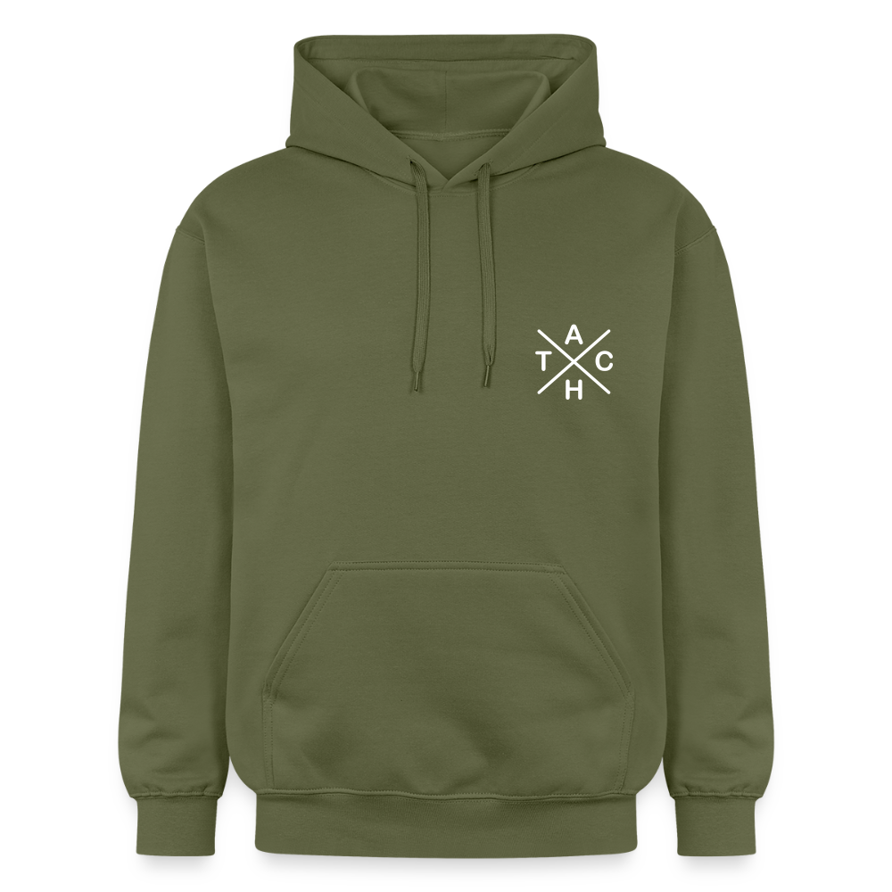 Tach X - Hoodie - Militärgrün