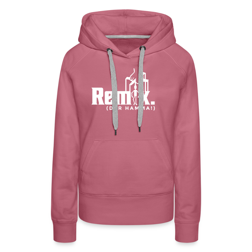 Remix. - Frauen Premium Hoodie - Malve