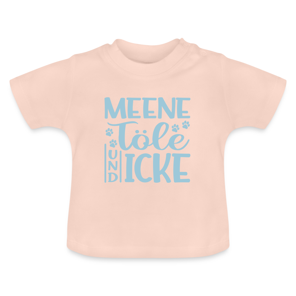 Meene Töle und Icke - Baby T-Shirt - Kristallrosa