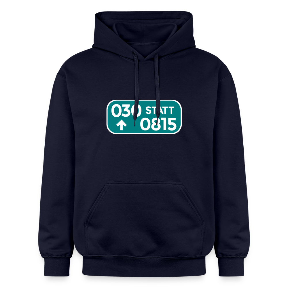 030 statt 0815 - Hoodie - Navy