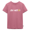 Jeh Weita! - Kinder Premium T-Shirt - Mauve