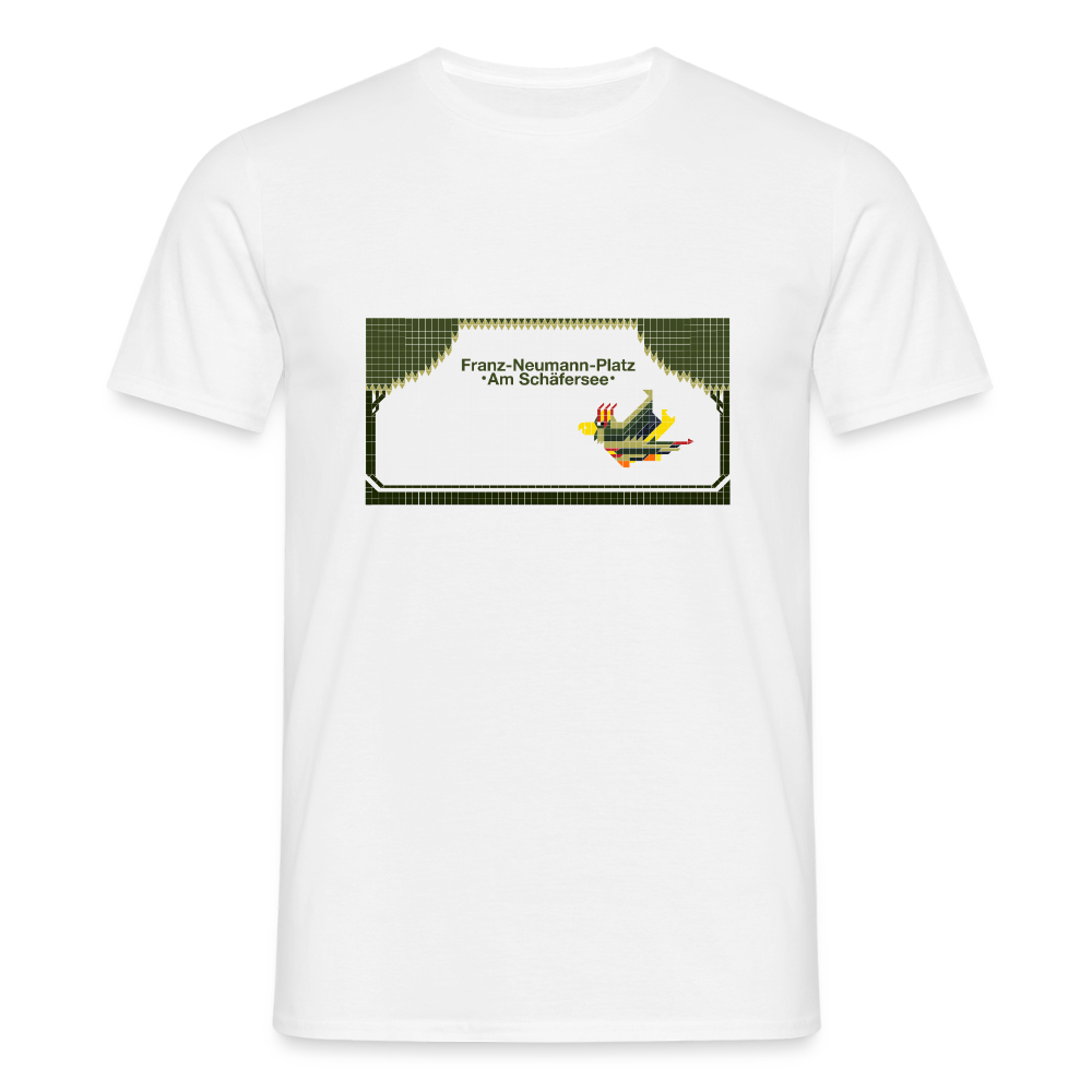 Franz-Neumann-Platz - Männer Premium T-Shirt - Weiß