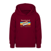 Reinickendorf Hippest Neighborhood - Teenager Hoodie - Bordeaux