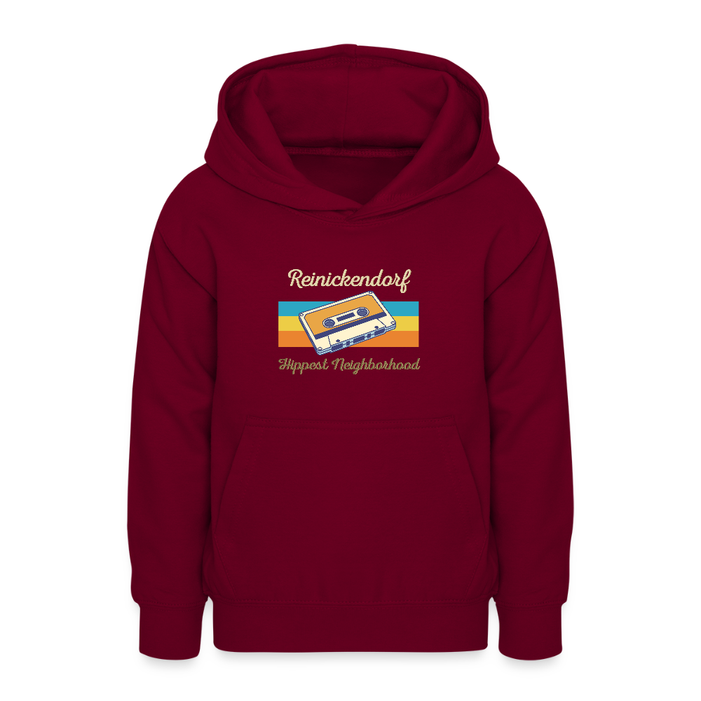 Reinickendorf Hippest Neighborhood - Teenager Hoodie - Bordeaux
