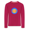 Grunewald Retro - Kinder Langarmshirt - dunkles Pink