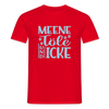 Meene Töle und Icke - Männer Premium T-Shirt - Rot