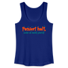 Passiert halt, wenn de nackt feierst! - Frauen Bio Tank Top - Königsblau