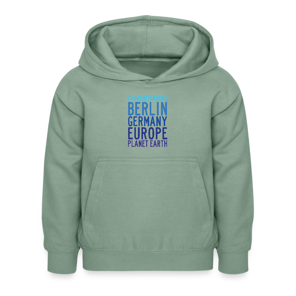 Charlottenburg - Earth - Kinder Hoodie - Graugrün