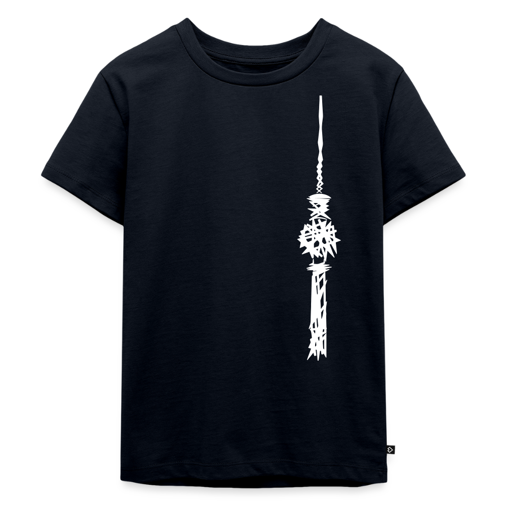 Fernsehturm Zick zack - Kinder Premium T-Shirt - Navy