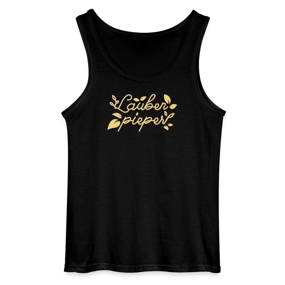 Lauben pieper - Männer Tank Top - Schwarz