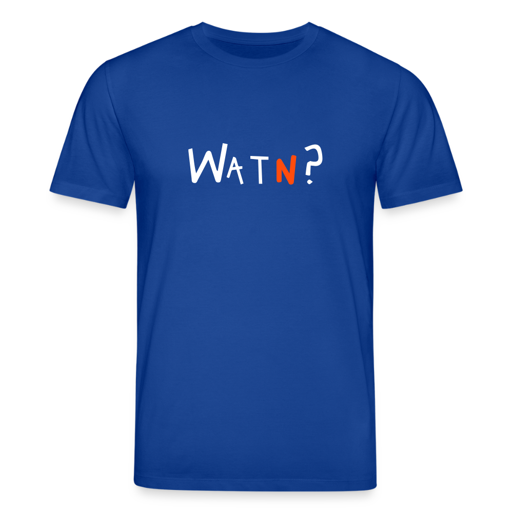 WATN? - Unisex Bio T-Shirt - Dunkelblau