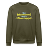 Bin jeheimnisvoll wie'n Dönerrezept. - Unisex Bio Sweatshirt - Khaki