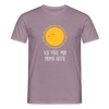 Ick fühl mir prima - Männer Premium T-Shirt - Lilagrau
