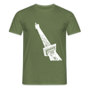Der Funkturm - Männer Premium T-Shirt - Militärgrün