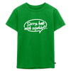 sorry, hab nich zujehört... - Kinder Premium T-Shirt - Grün