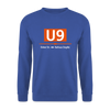 U9 - Unisex Pullover - Royalblau