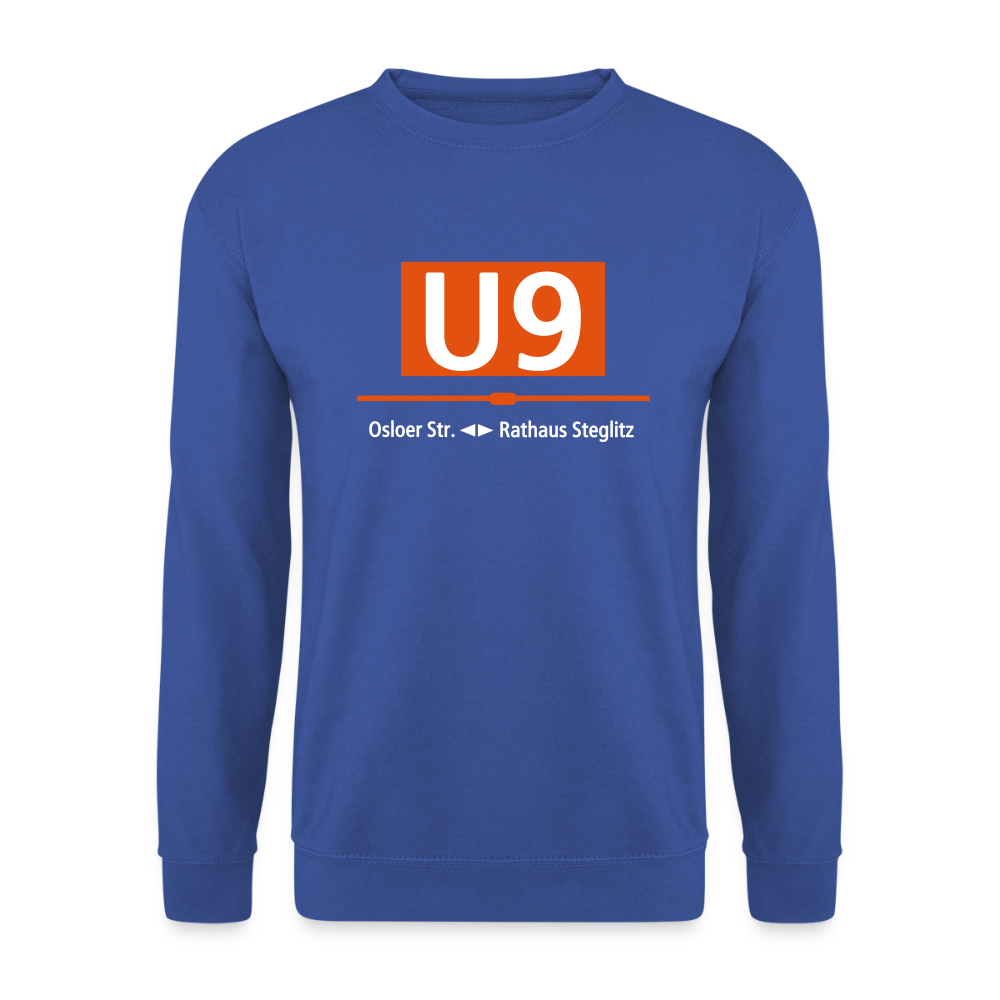 U9 - Unisex Pullover - Royalblau