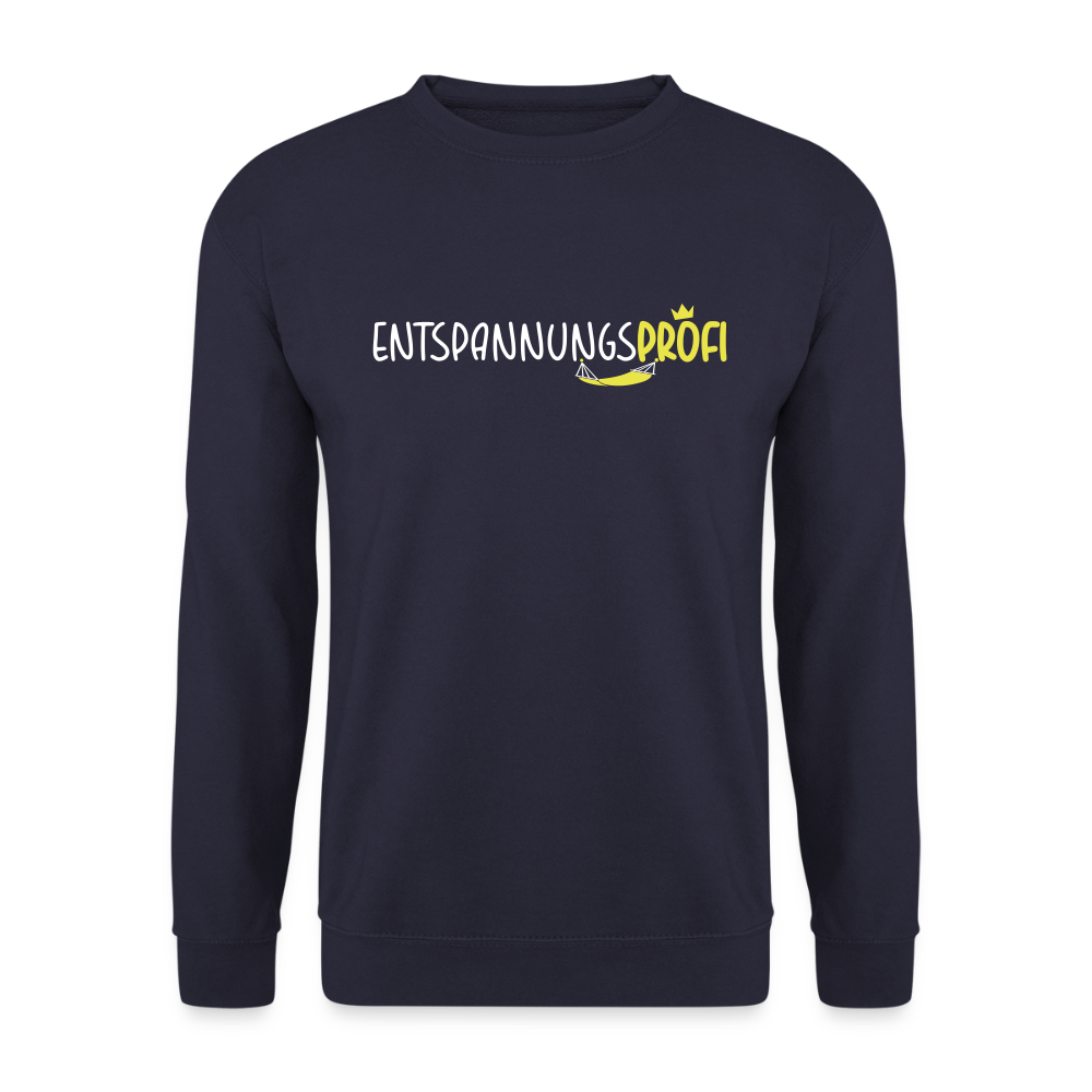 Entspannungsprofi - Unisex Pullover - Navy