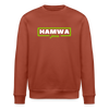 hamwa - Unisex Bio Sweatshirt - Terrakotta