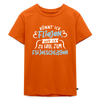 Könnt' ick fliejen, wär ick zu faul zum Flüjelschlagen - Kinder Premium T-Shirt - Orange
