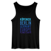 Köpenick Planet Earth - Männer Tank Top - Schwarz
