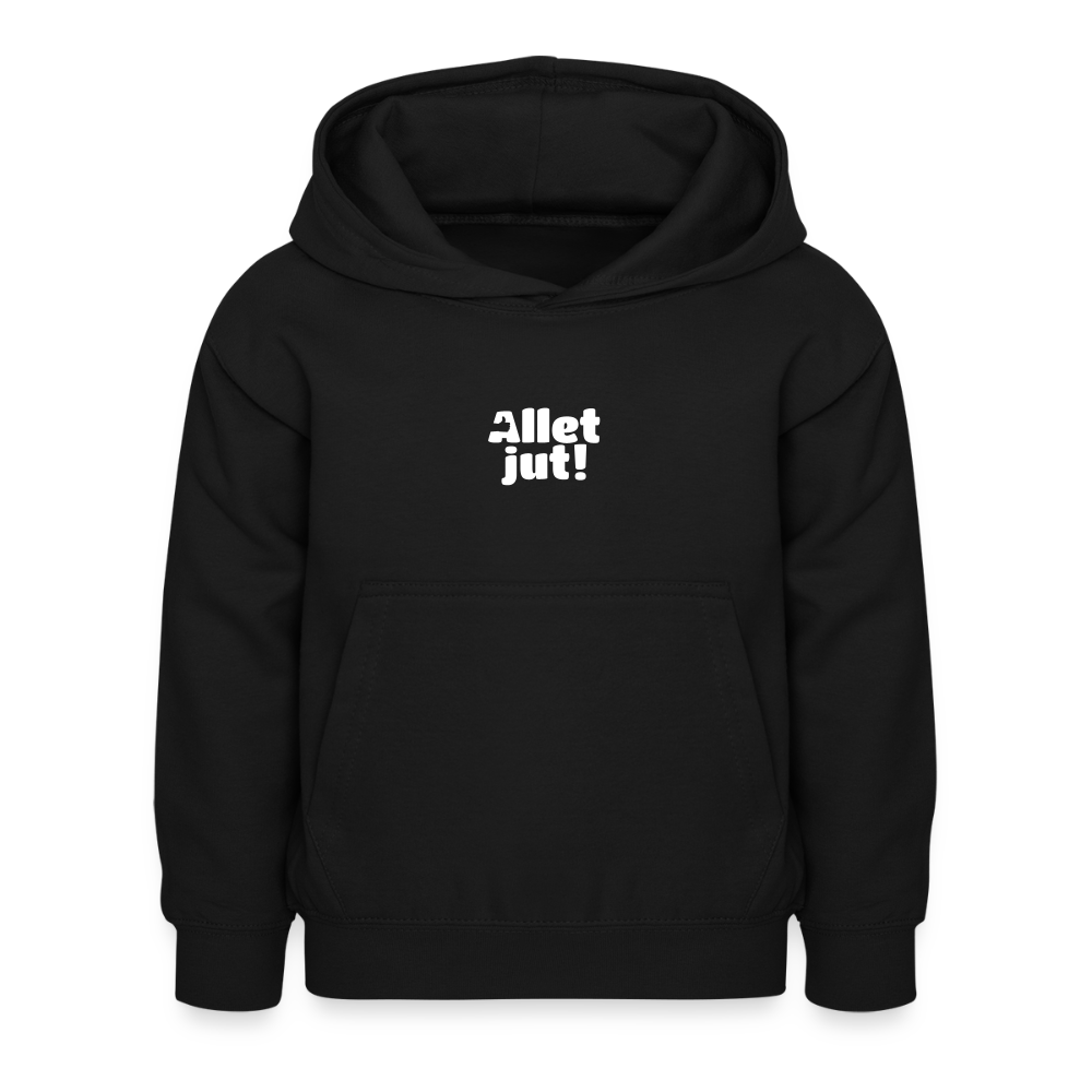 Allet Jut - Kinder Hoodie - Schwarz