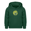 Wennde lachst, mach ick mit! - Kinder Hoodie - Flaschengrün