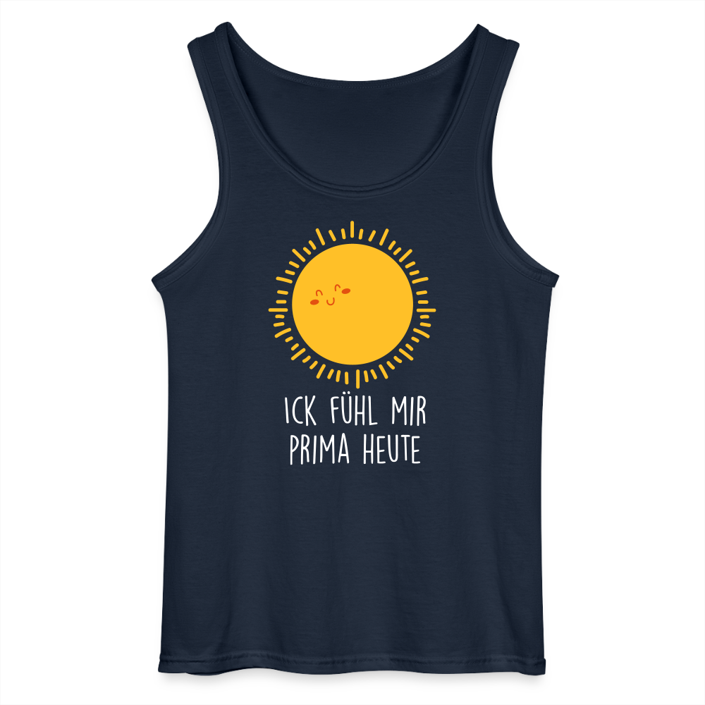 Ick fühl mir prima - Männer Tank Top - Navy