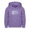 Keene Zeit für Blabla! - Kinder Hoodie - Lavendel