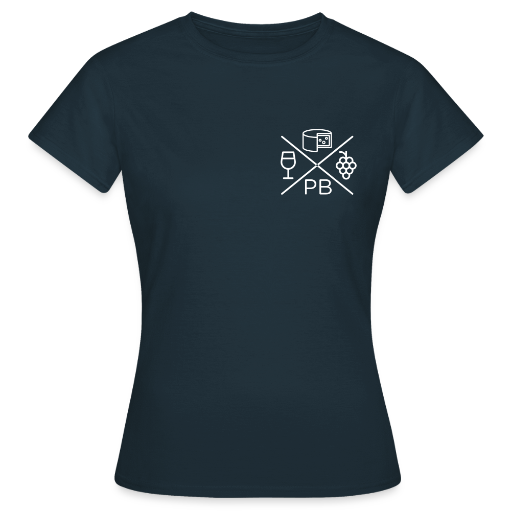 Prenzlauer Berg Kiez - Frauen Premium T-Shirt - Navy