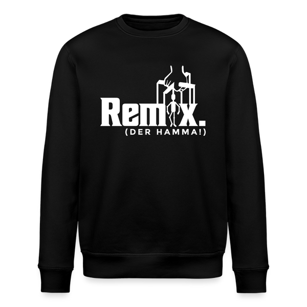 Remix. - Unisex Bio Sweatshirt - Schwarz