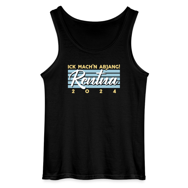 Rentna in Berlin - Männer Tank Top - Schwarz