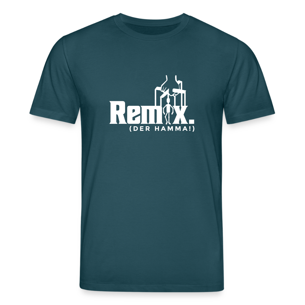 Remix. - Unisex Bio T-Shirt - Dunkles Petrol