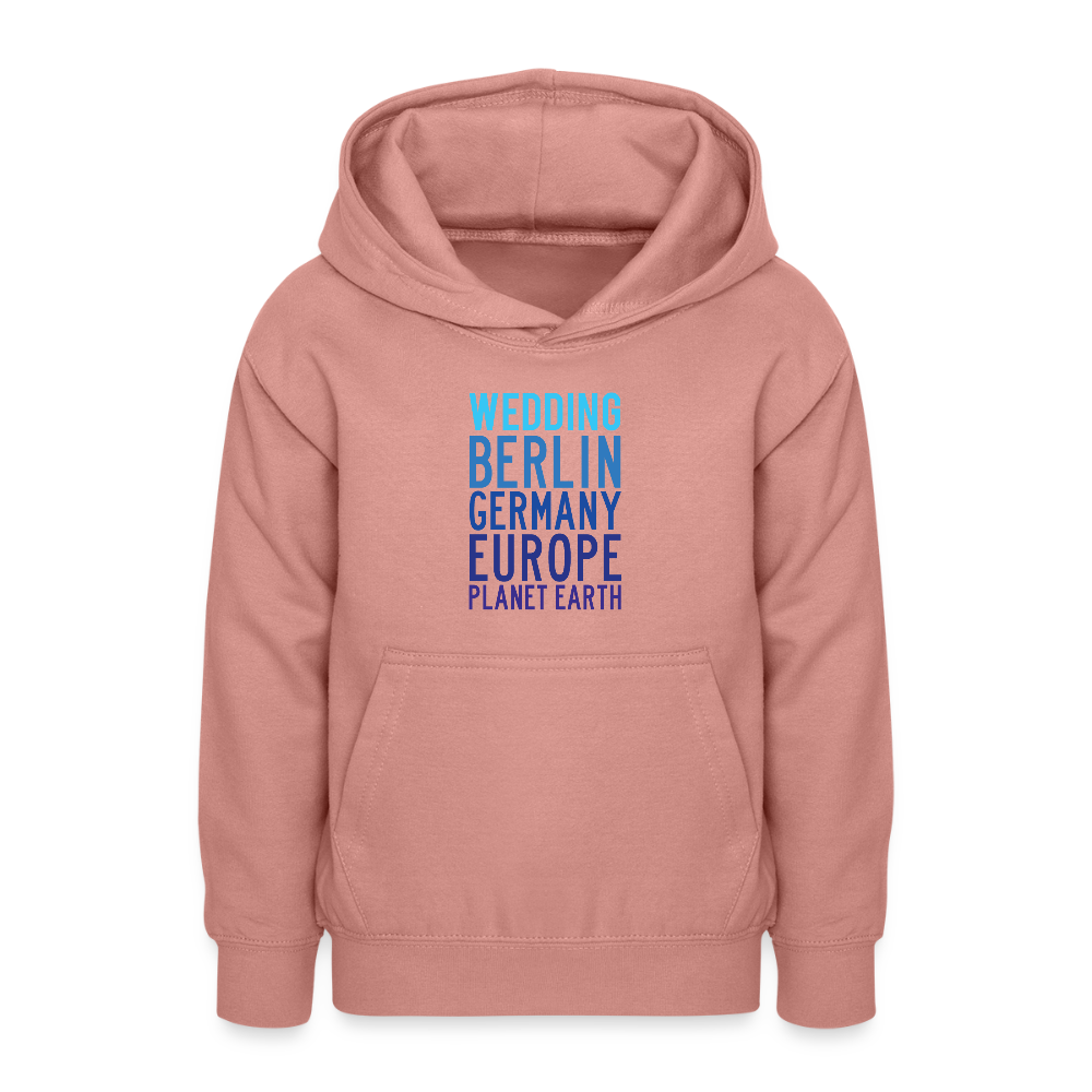 Wedding Planet Earth - Teenager Hoodie - Altrosa