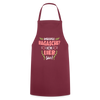 Meene Bagasche Ick Lieb Sie - Kochschürze - Bordeaux