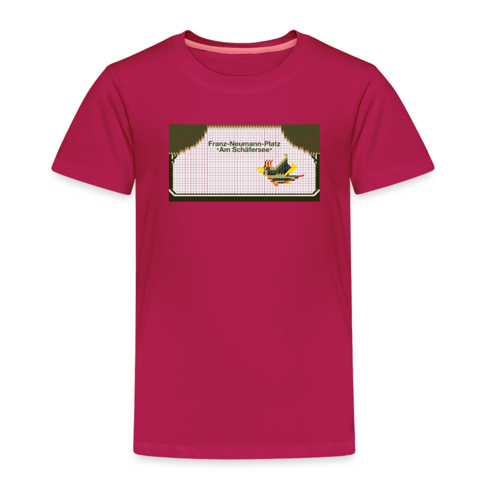Franz-Neumann-Platz - Kinder Premium T-Shirt - dunkles Pink