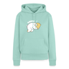 Knülle - Frauen Premium Hoodie - Mint 