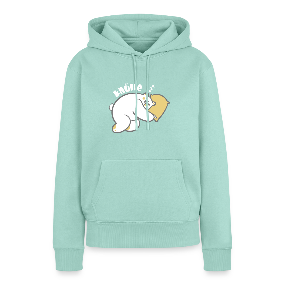 Knülle - Frauen Premium Hoodie - Mint 