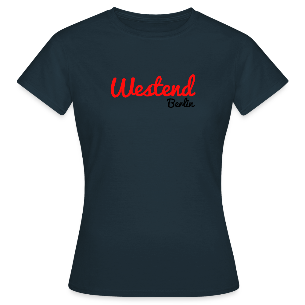 Westend Berlin - Frauen Premium T-Shirt - Navy