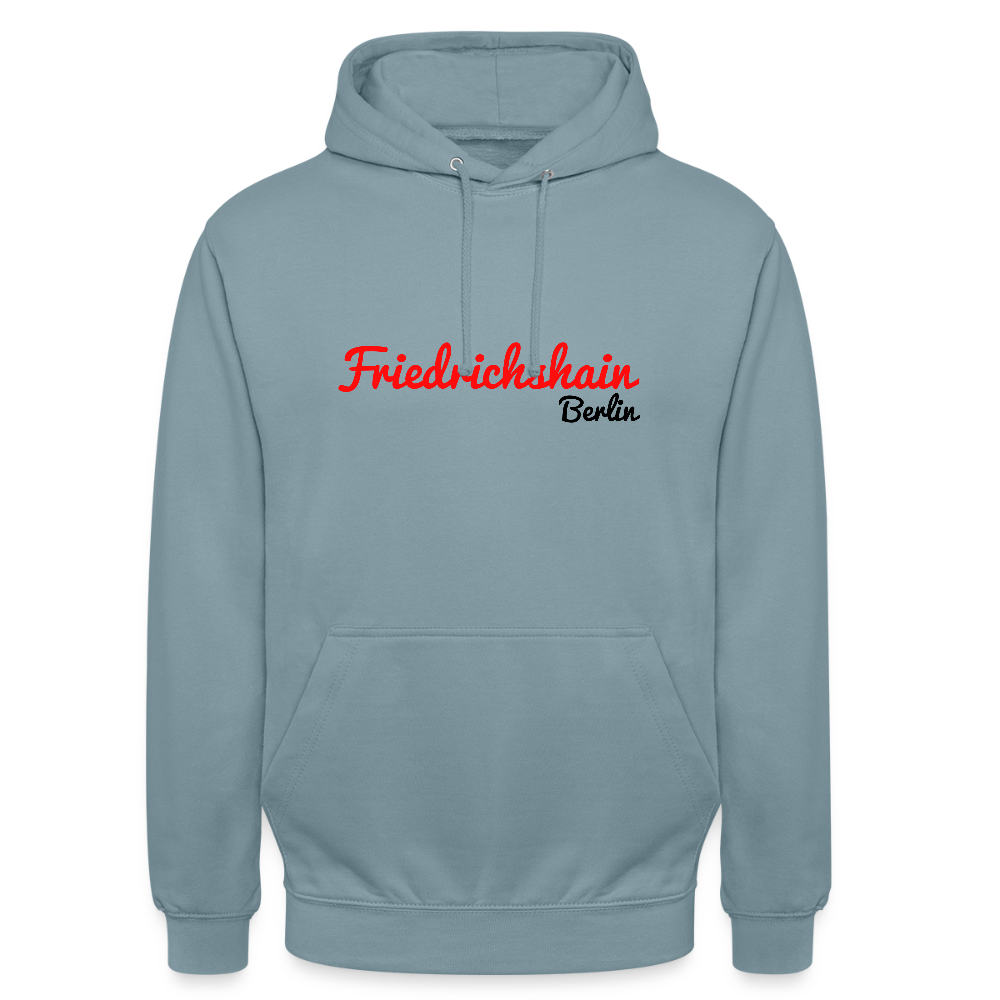 Friedrichshain Berlin - Unisex Hoodie - Nebelblau