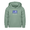 U8 - Kinder Hoodie - Graugrün