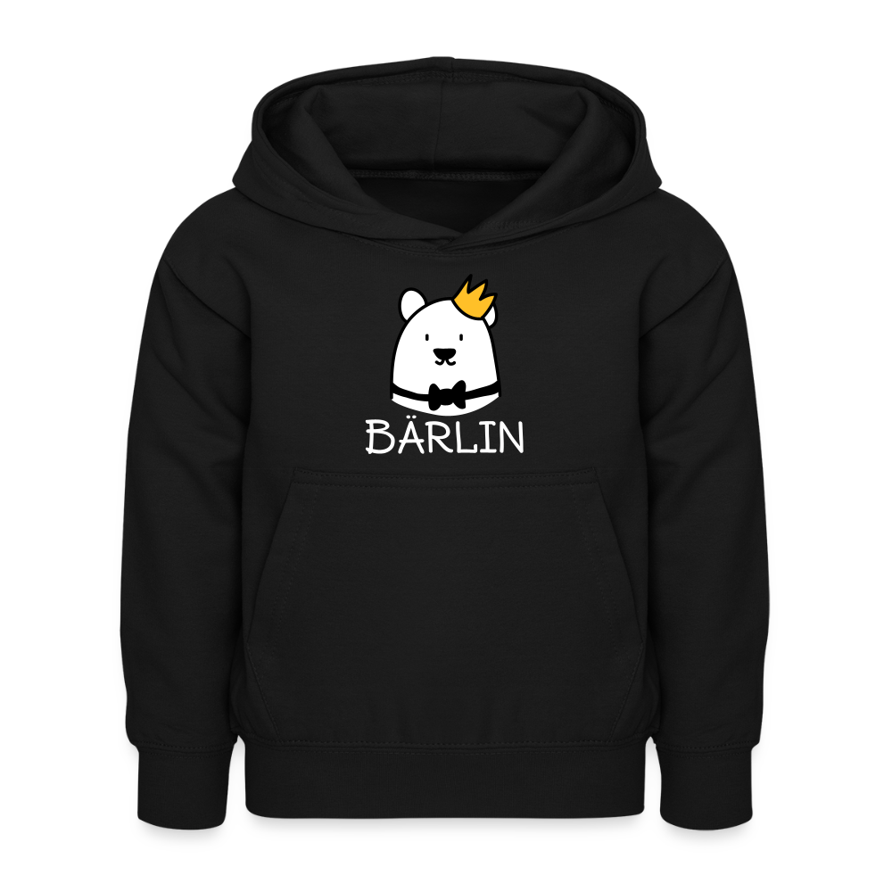 Bärlin - Kinder Hoodie - Schwarz