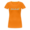 Ostschnitte - Frauen Premium T-Shirt - Orange