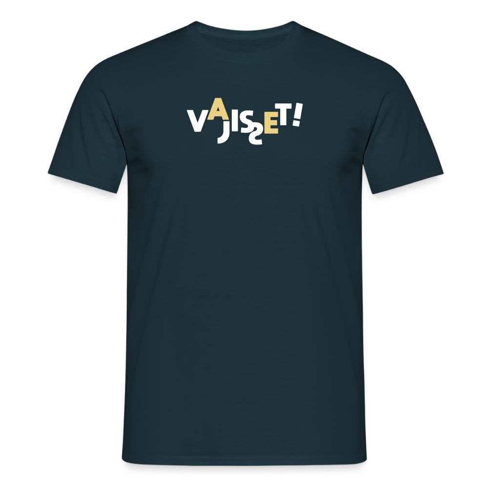VAJISSET - Männer Premium T-Shirt - Navy