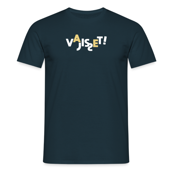 VAJISSET - Männer Premium T-Shirt - Navy