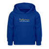 Bei Klugheitsschmerzen wär' ick unsterblich - Kinder Hoodie - Royalblau