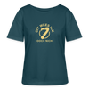 Dit Wees Ick Ooch Nich - Relaxed Rundhals Frauen Bio-T-Shirt - Dunkles Petrol