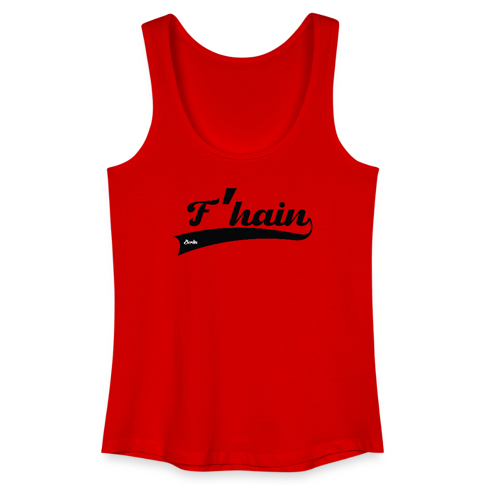 F'hain - Frauen Bio Tank Top - Rot