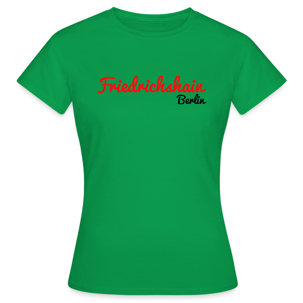 Friedrichshain Berlin - Frauen Premium T-Shirt - Kelly Green
