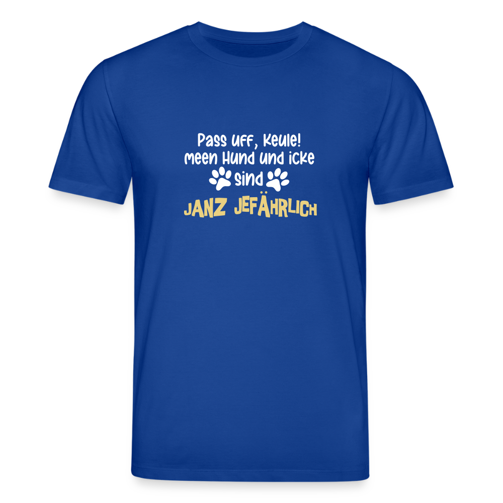 Janz Jefährlich - Unisex Bio T-Shirt - Dunkelblau
